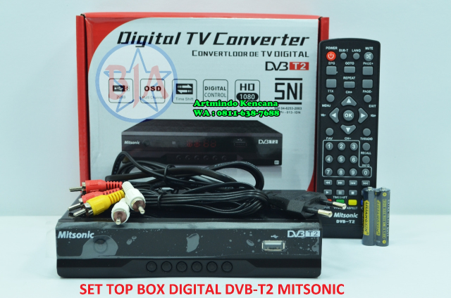 Set Top Box Digital Mitsonic DVB-T2 